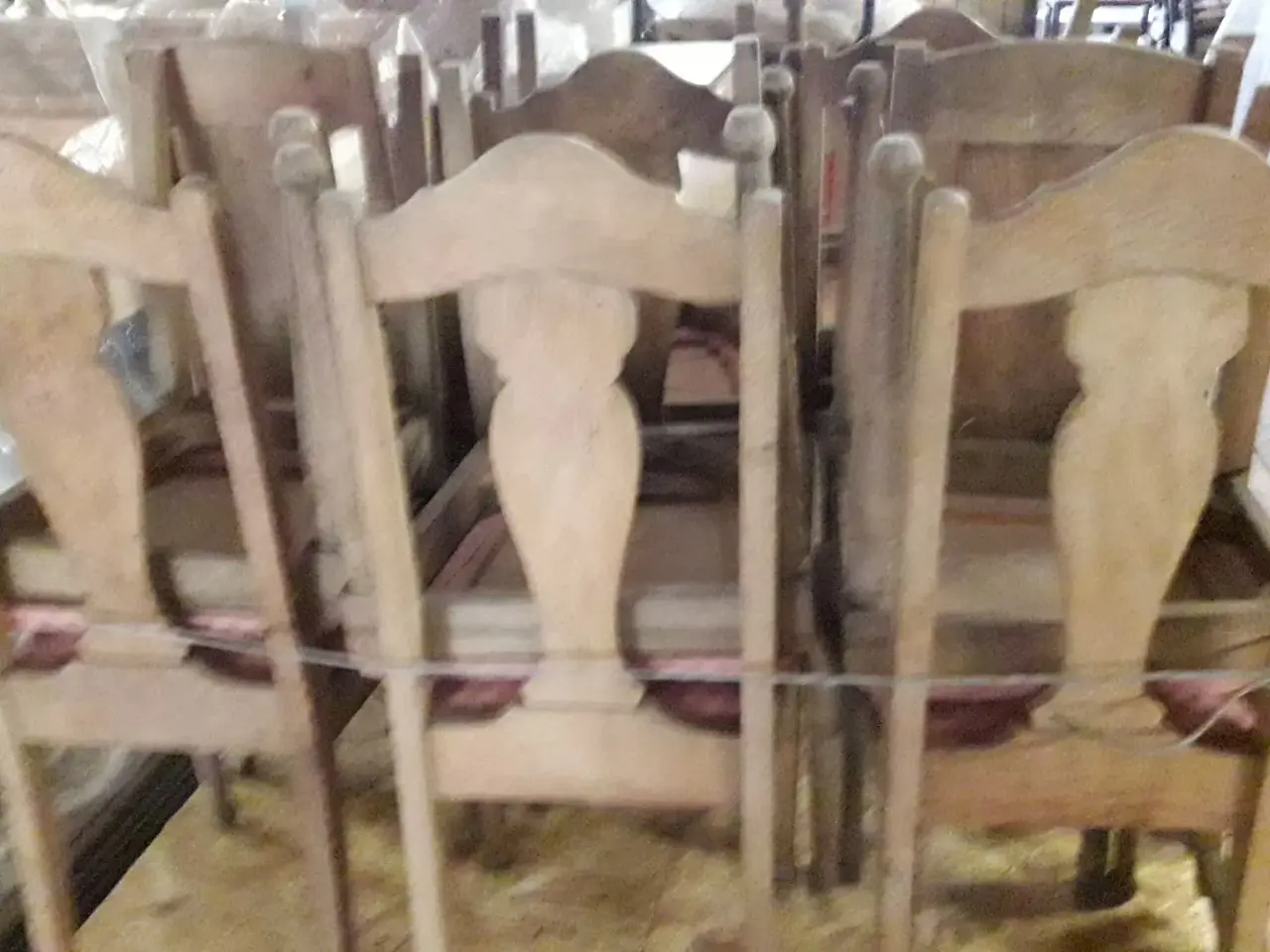 Billede 1 - Spisebordstole afsyret