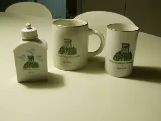 Glas ting Håndmalet