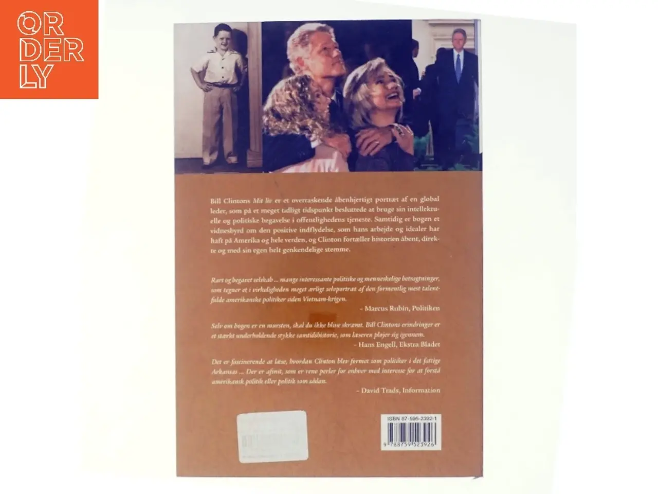 Billede 3 - Mit liv af Bill Clinton (Bog)