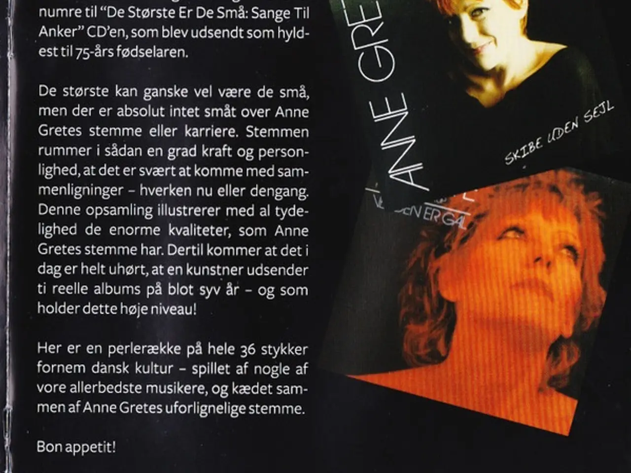 Billede 10 - Anne Grete – Skibe Uden Sejl – 2CD