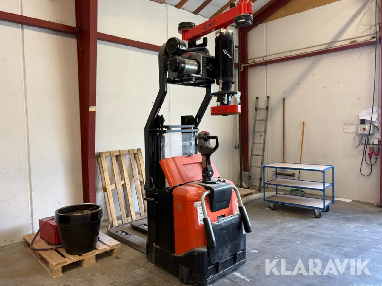 Billede 4 - El palleløfter/stabler BT SPE125 med Vakuumløfter