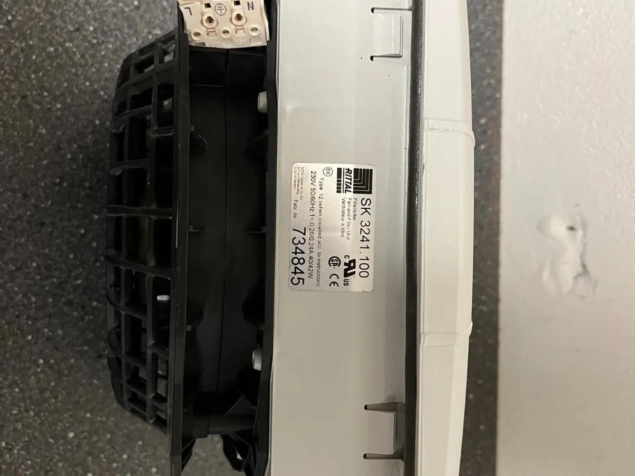 Billede 7 - Rittal SK 3241.100 ventilator Filter Unit med - cm