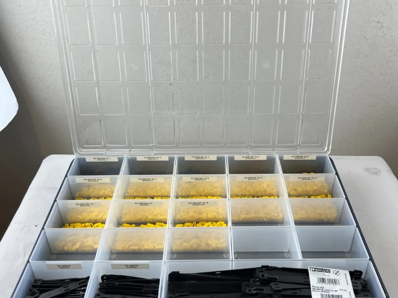 Billede 2 - Phoenix Contact SD-WMTBS YE Marker Set Raaco Case