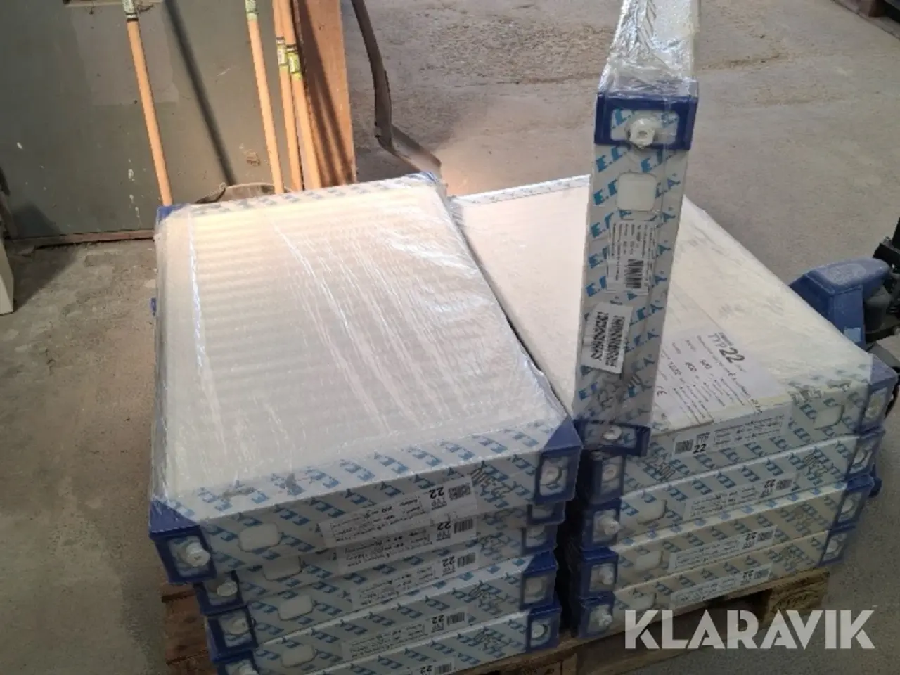 Billede 3 - Radiator E.C.A T22 - 2 lags med 2 konvertere, 10 styk