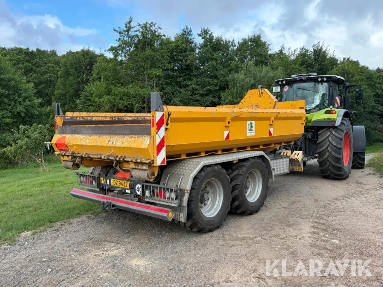 Billede 9 - Traktor Claas 650 Arion - med kroghejsevogn