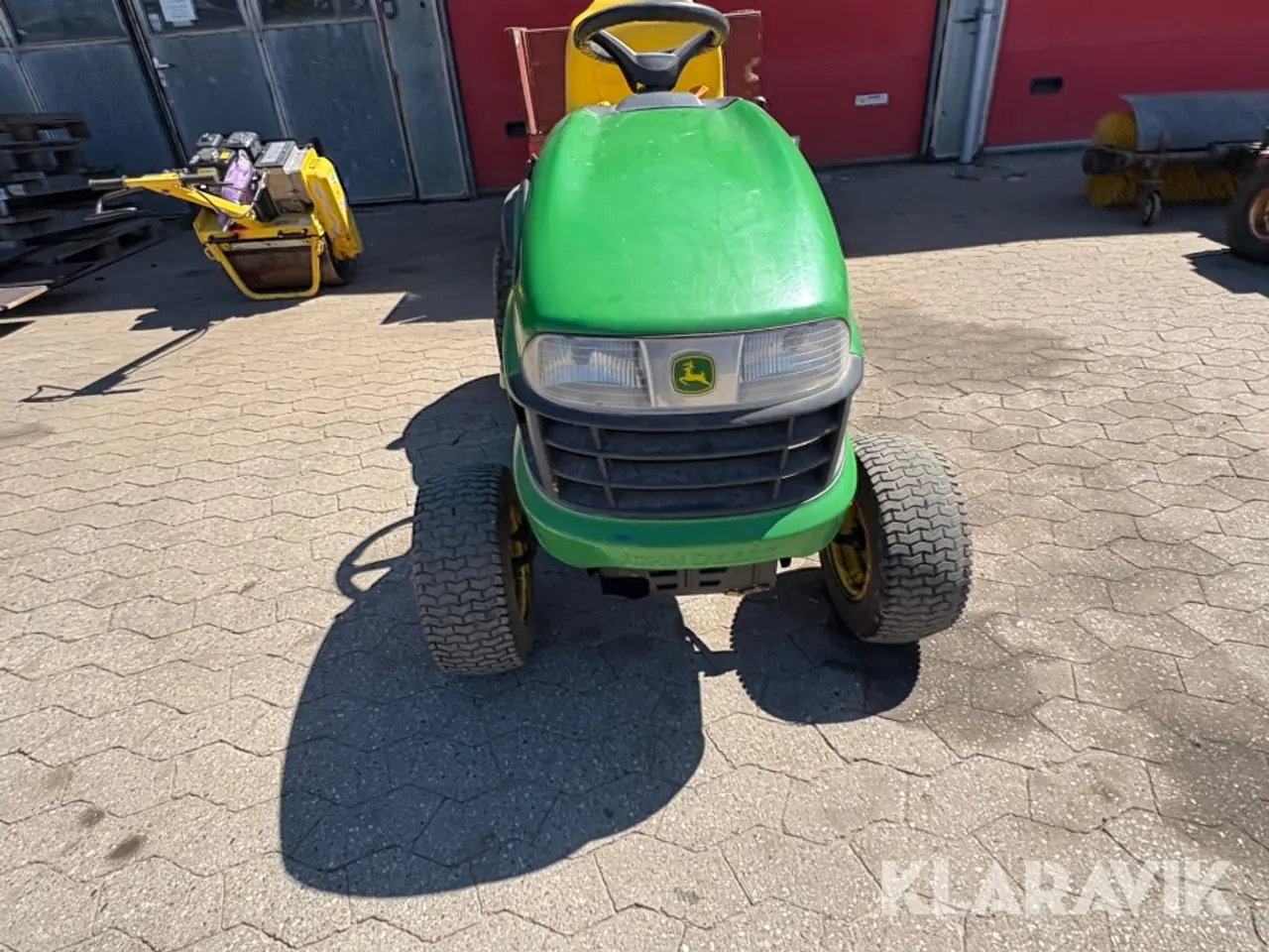 Billede 8 - Havetraktor John Deere X140 med vogn
