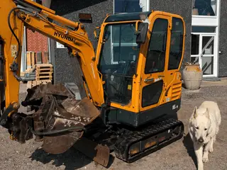 Hyundai EX16-9 Planerblad med tilt samt 2 ekstraskovle medfølger