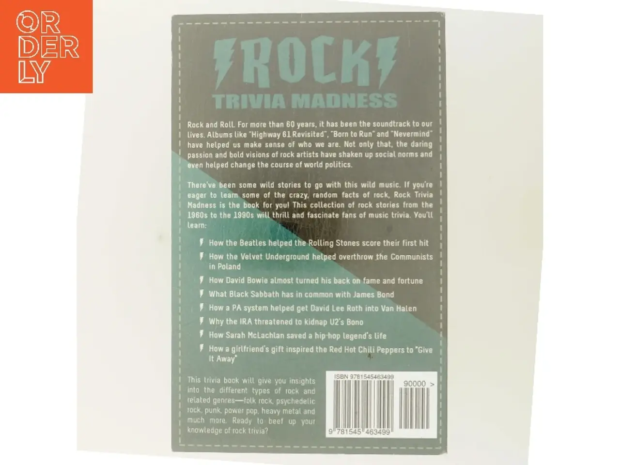 Billede 3 - Rock Trivia Madness af Bill O'Neill (Bog)