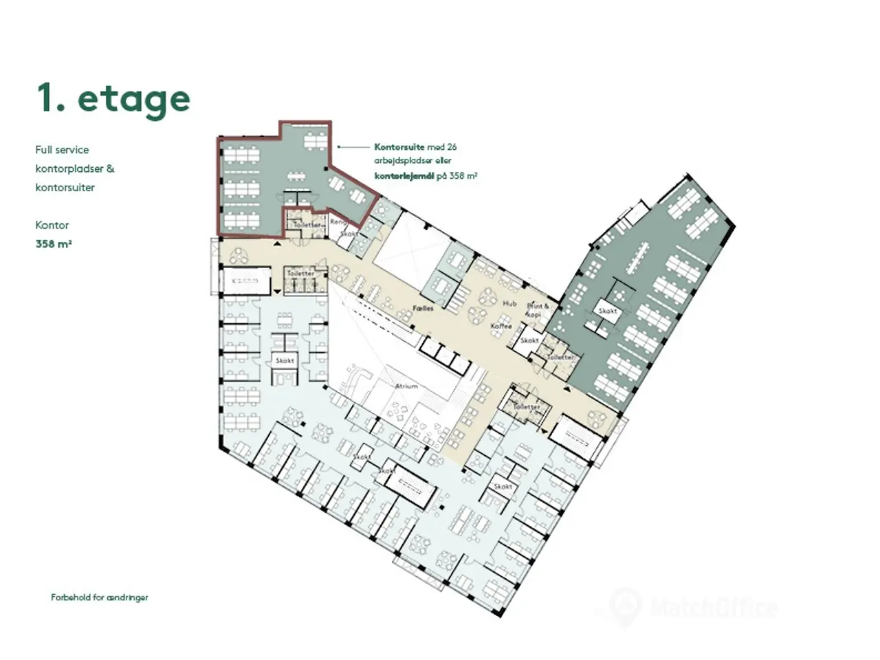 Billede 20 - Rummeligt og lyst kontorlejemål på 358 m²
