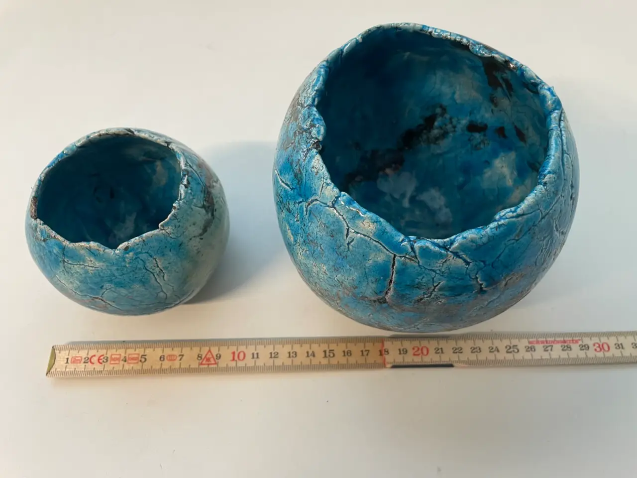 Billede 2 - Krukker, håndlavet RAKU