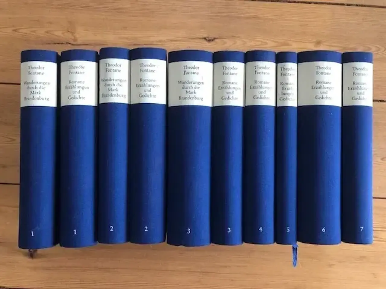 Billede 1 - Theodor Fontane, Sämtliche Romane, 7 bind