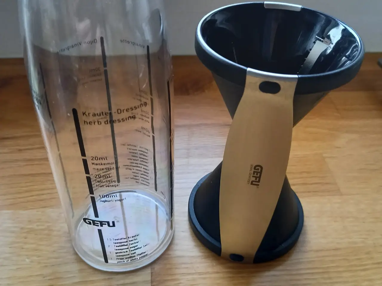 Billede 1 -  GEFU Dressing shaker og  Spirelli slicer 