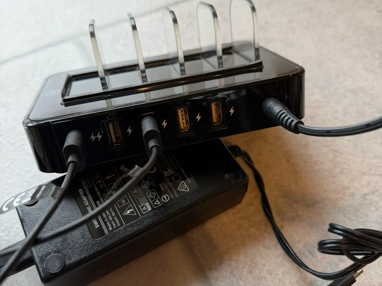Billede 1 - Ladestation med 5 port
