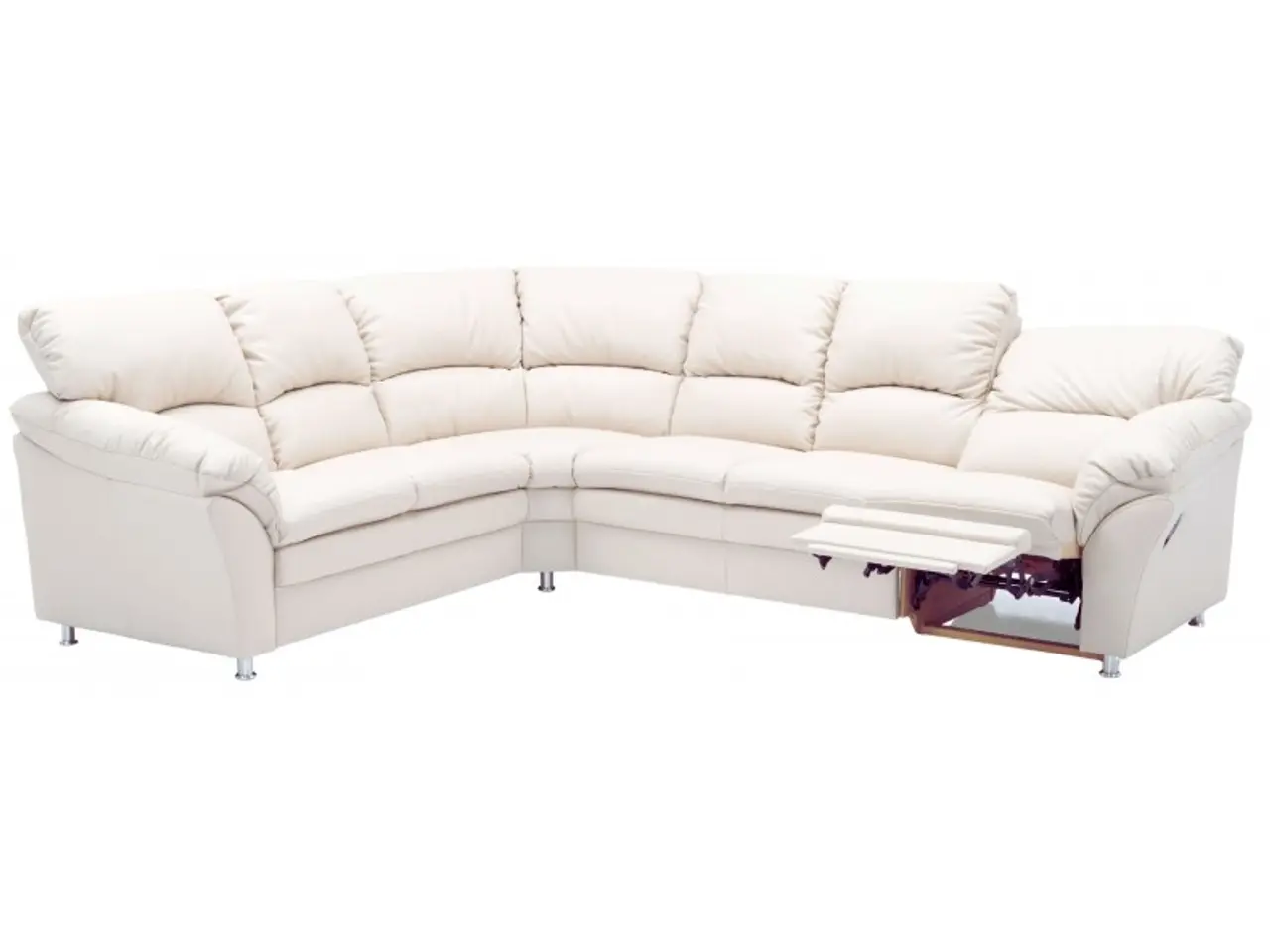 Billede 2 - Hjort Knudsen Tilst Recliner Hjørnesofa Semianilin læder - D23