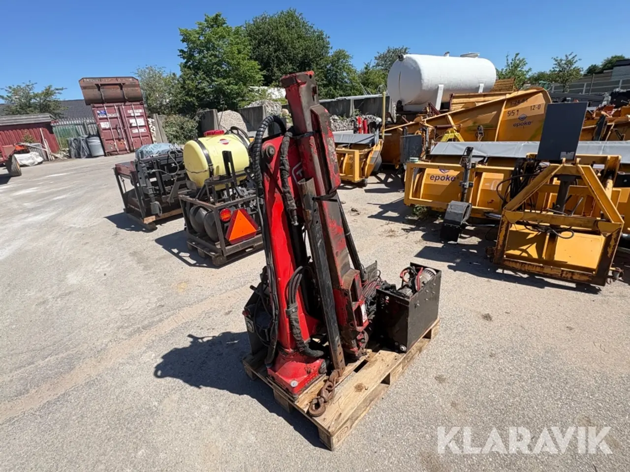 Billede 3 - Kran Fassi Micro M15A.12 til ladbil eller trailer