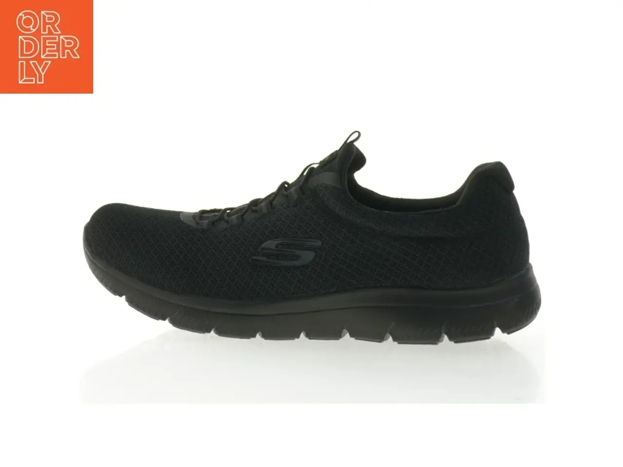 Billede 1 - UBRUGTE Sorte Skechers Memory Foam sneakers (str. 41)