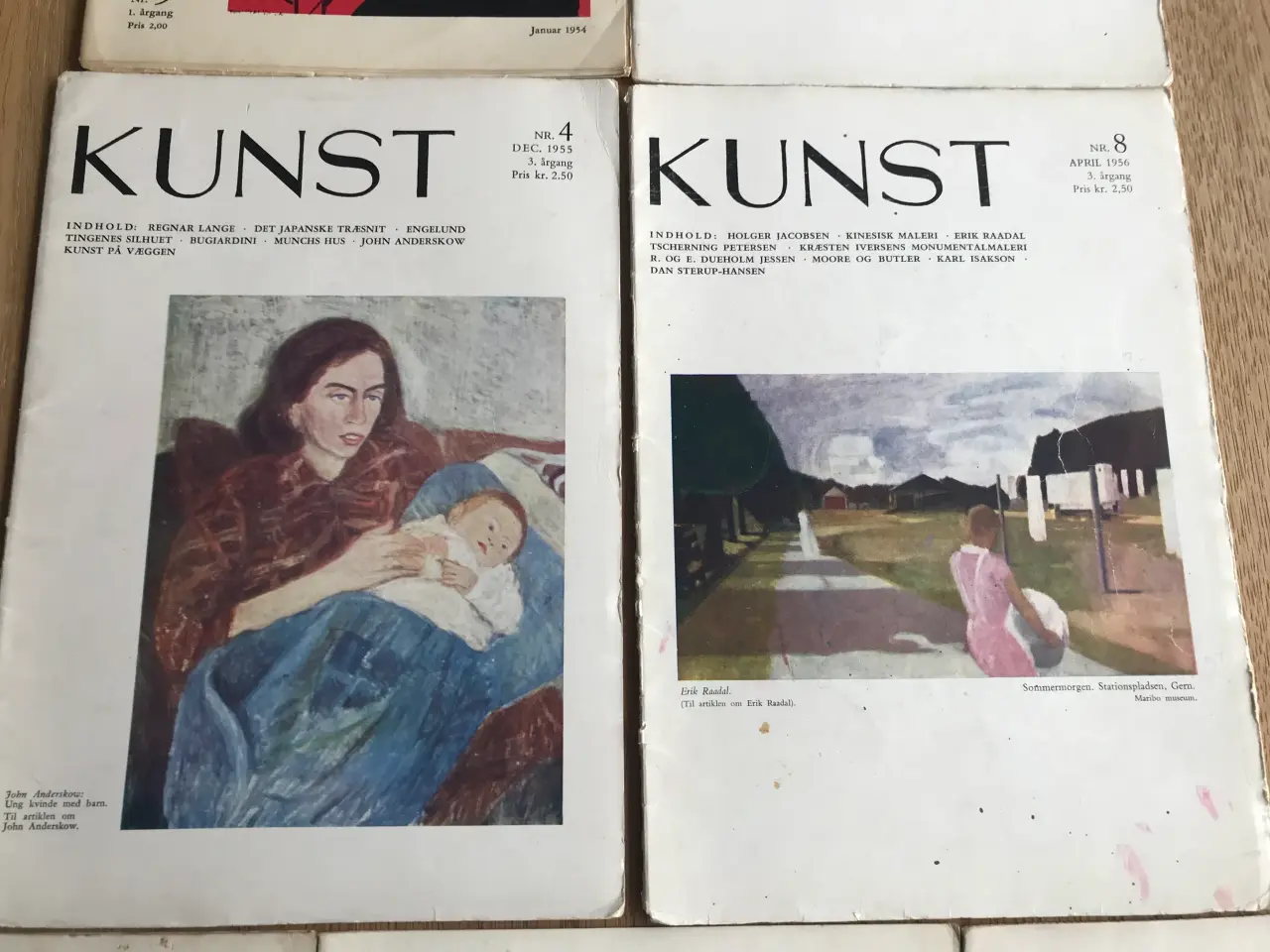 Billede 3 - KUNST - Diverse fra 1. - 5. årgang ( 7 numre)