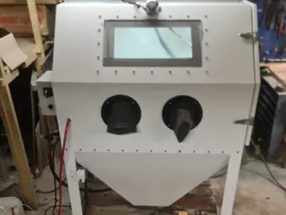 KRüGER WET BLASTER MODEL KWB-12080 INDUSTRIKABINE 