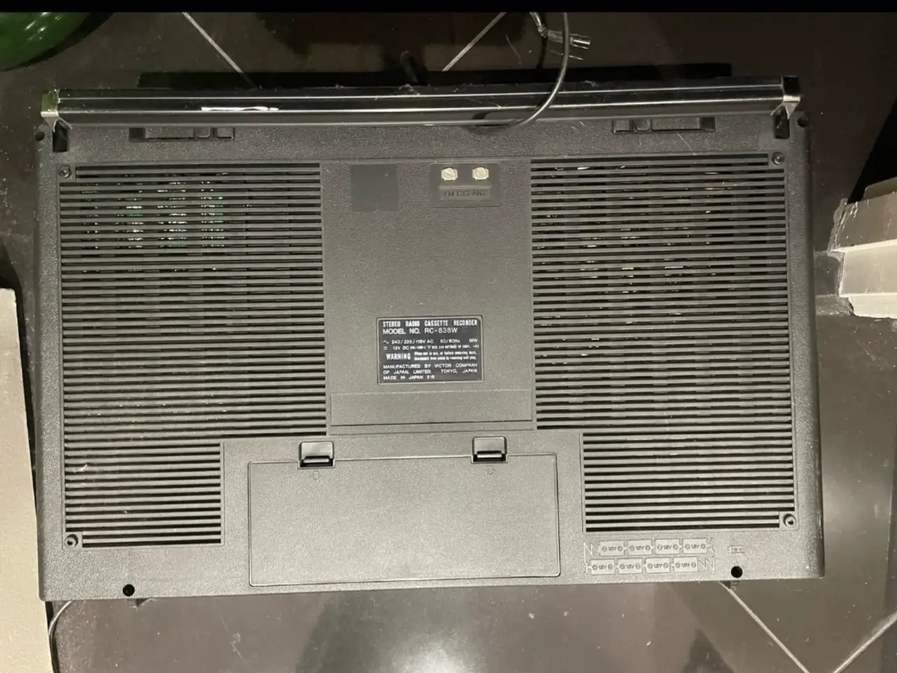 Billede 3 - JVC Biphonic stereo radio med kassettesfspiller
