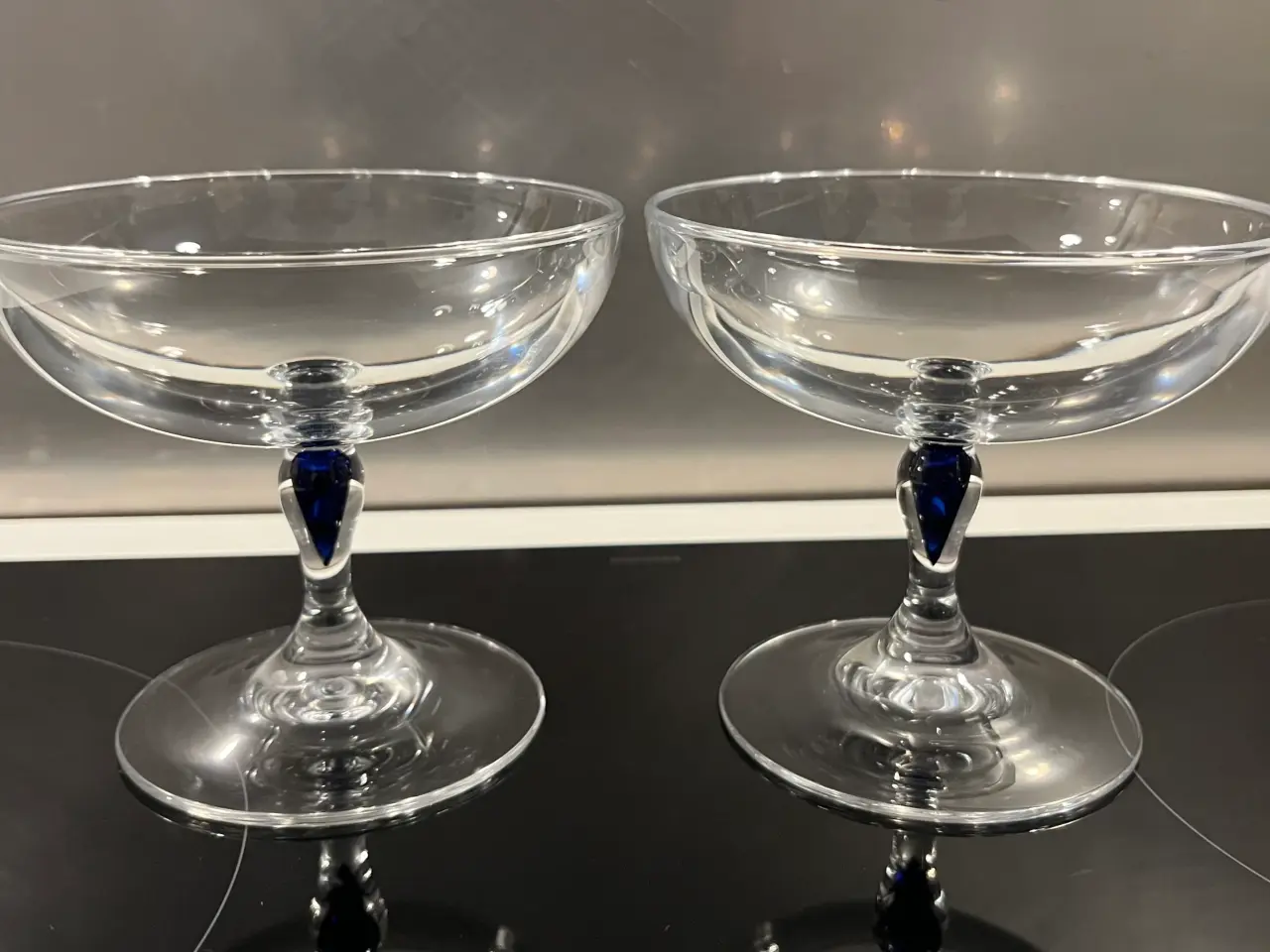 Billede 4 - Blå Saphir cognac + champagneskåle, 6 stk.
