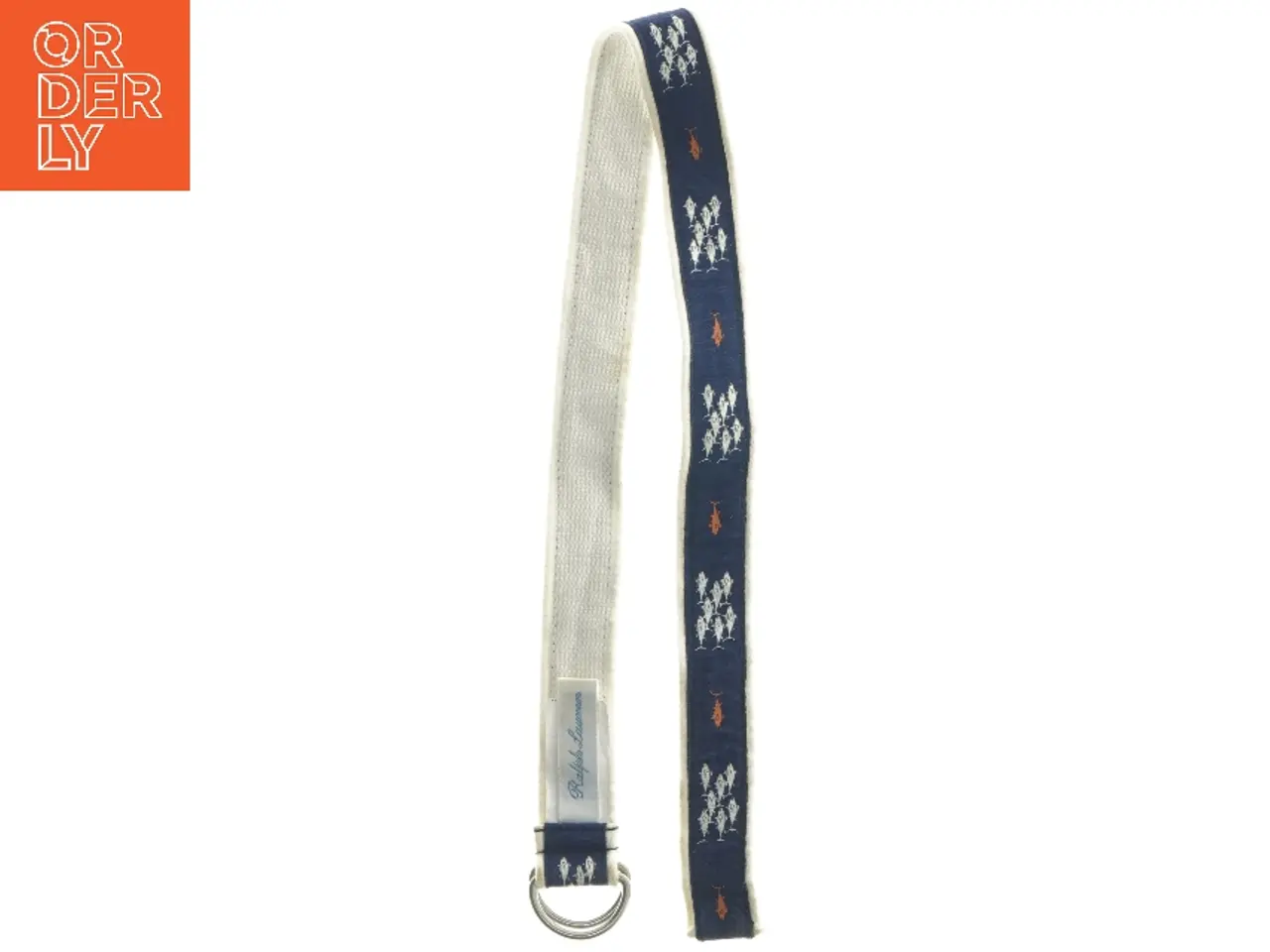 Billede 1 - bælte med mønster fra Ralph Lauren (str. 60x2,5 cm)