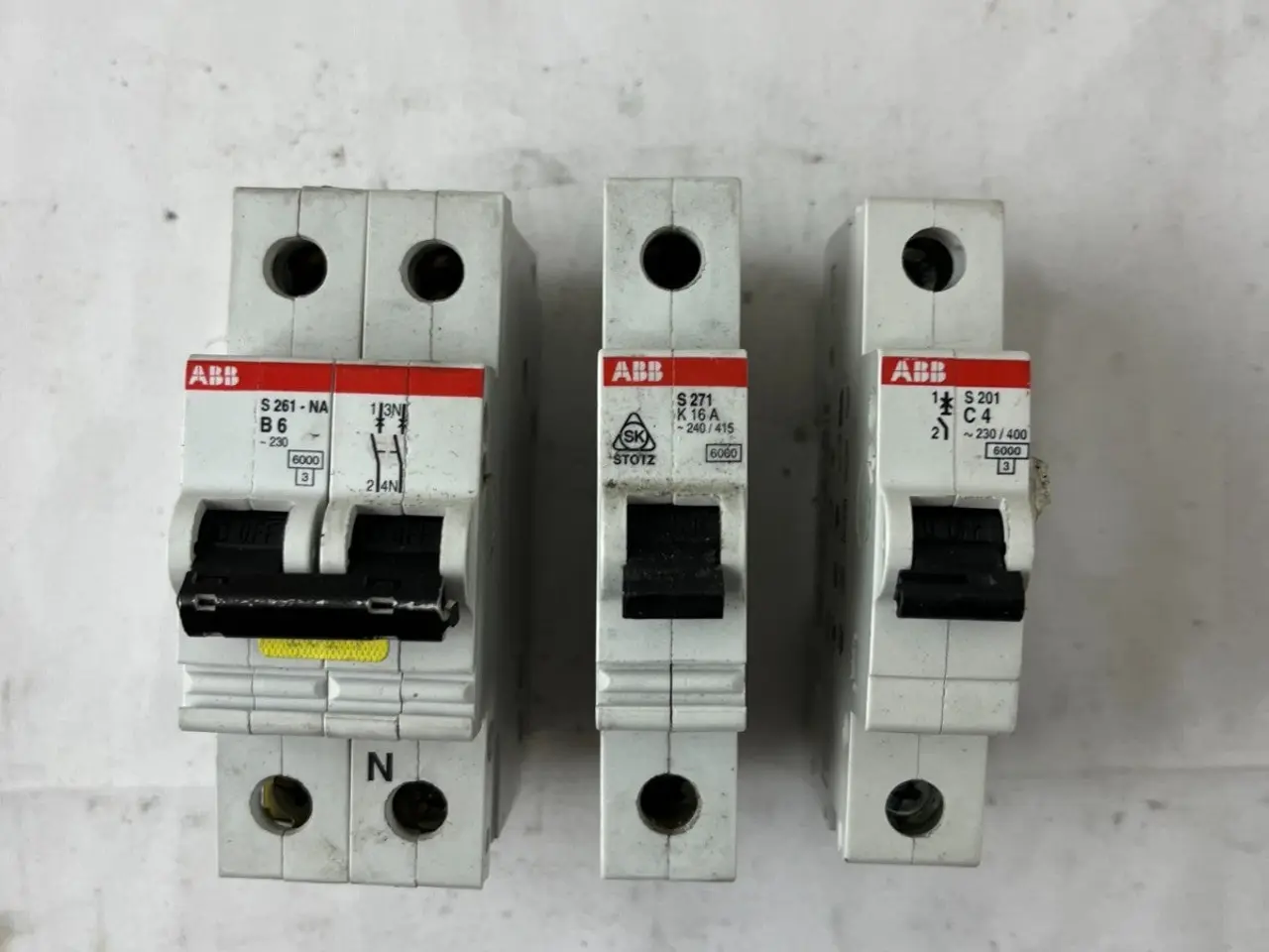 Billede 2 - ABB S261-NA B6 S271 K16A S201 C4 automatsikring