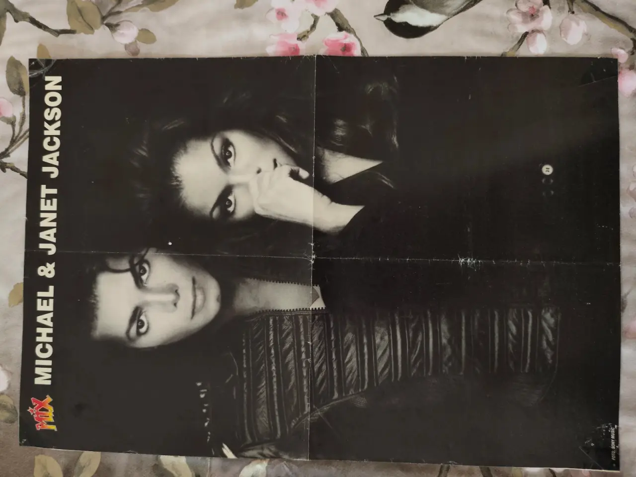 Billede 1 - Janet og Michael Jackson plakat