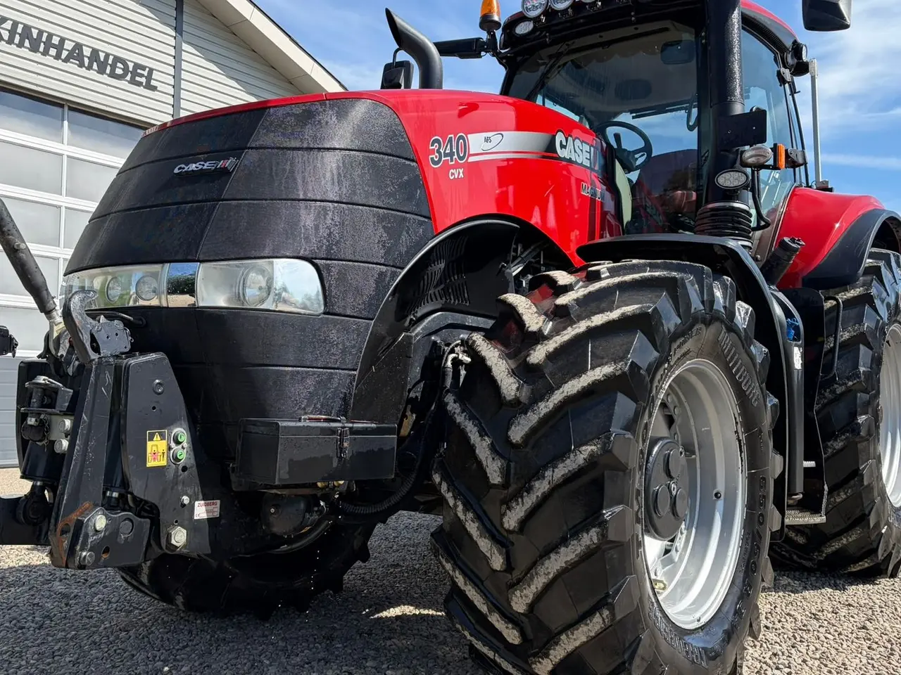 Billede 12 - Case IH MAGNUM 340 CVX med frontlift. Gård traktor