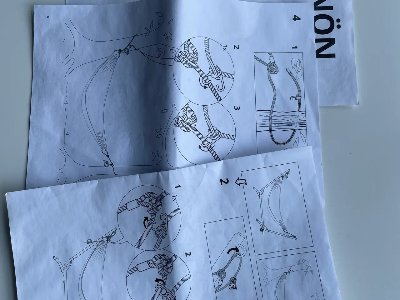 Billede 5 - Hamnon hængekøje med Bockön stativ
