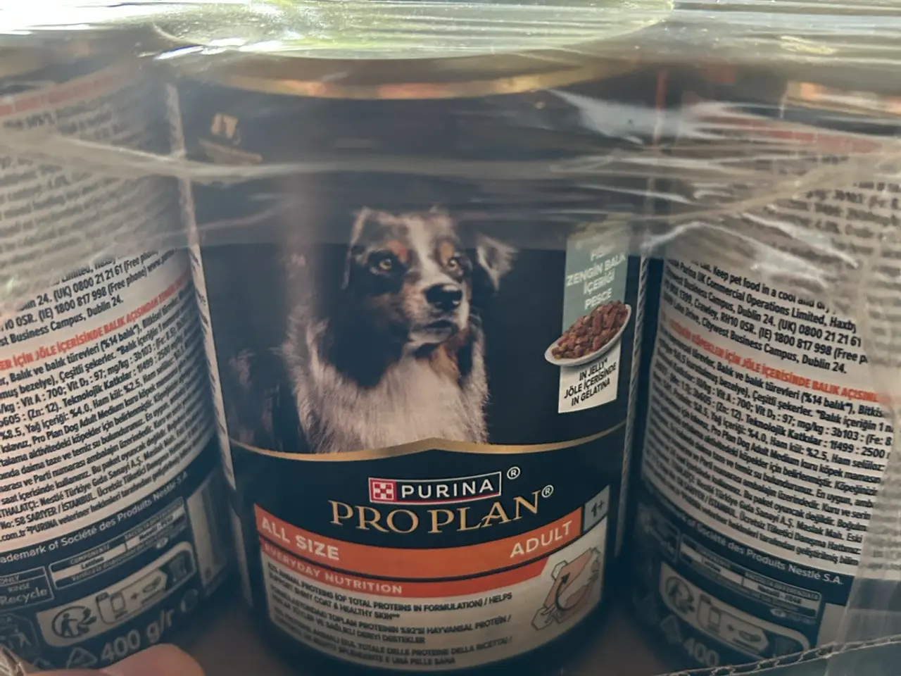 Billede 5 - 12 dåser hundefoder Purina m fisk
