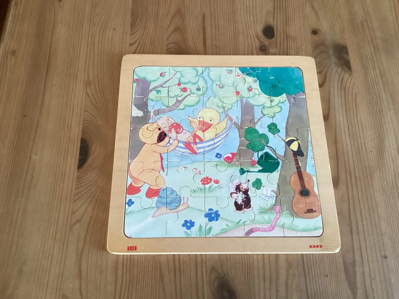 Billede 12 - Bamse, Kylling, Ælling Spil og Puslespil.