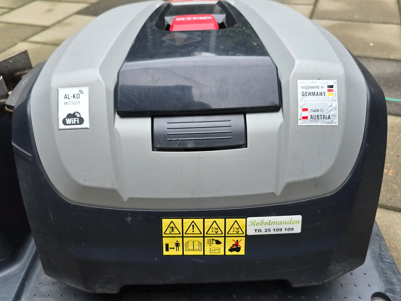 Billede 2 - Robolinho 1150w med ladestation -》til reservedele