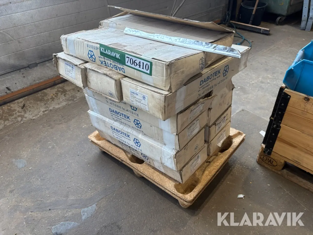 Billede 1 - Keramisk backing Dabotek 13 kasser