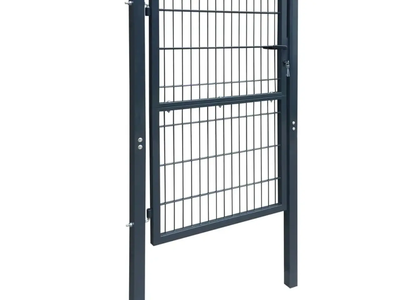 Billede 2 - 2D hegnslåge (enkelt) 106 x 170 cm antracitgrå