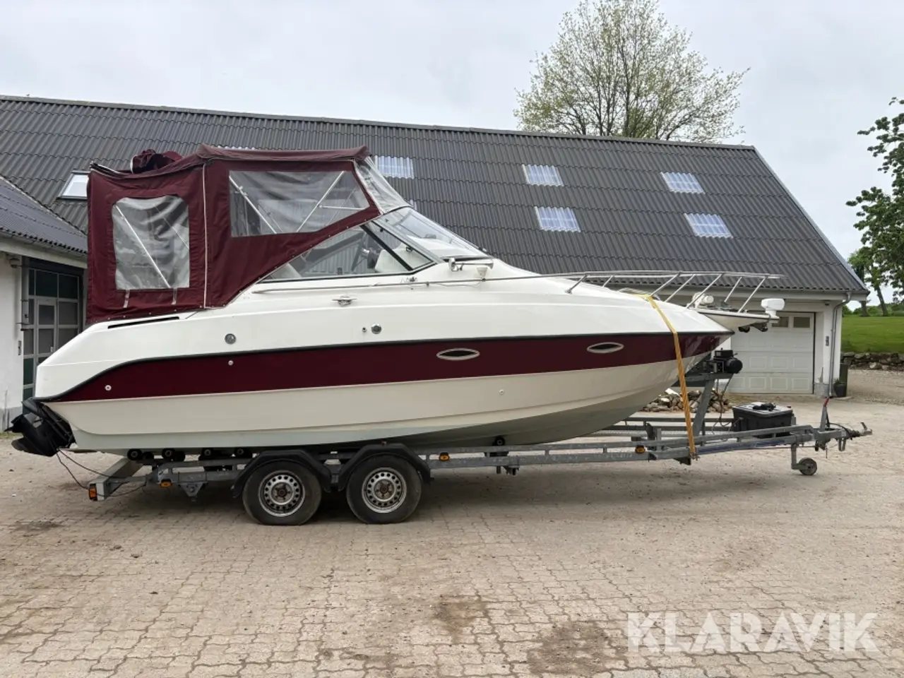 Billede 6 - Båd Larson 258 MidRange CabinCruiser m./Humbaur trailer