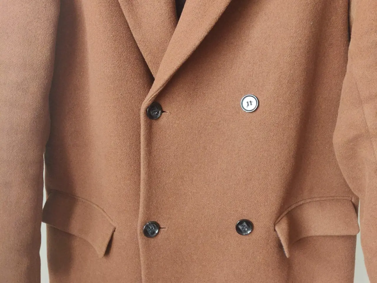 Billede 3 - H&M Camel Brun Wool Coat