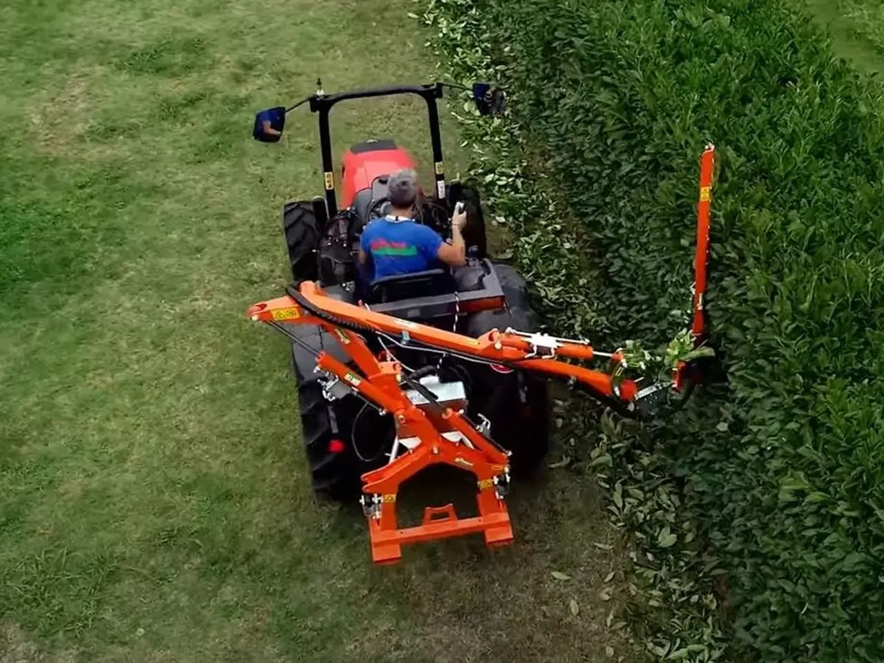 Billede 6 - Rinieri 120 150 cm hækkeklipper auto nivellering