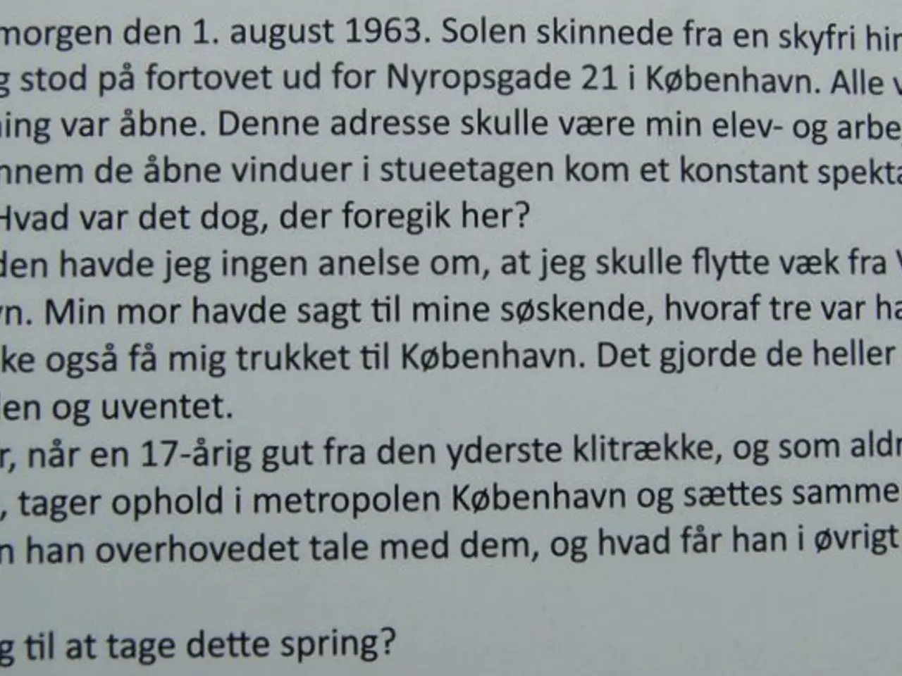 Billede 3 - En thybo flytter til hovedstaden   Ernst Frost