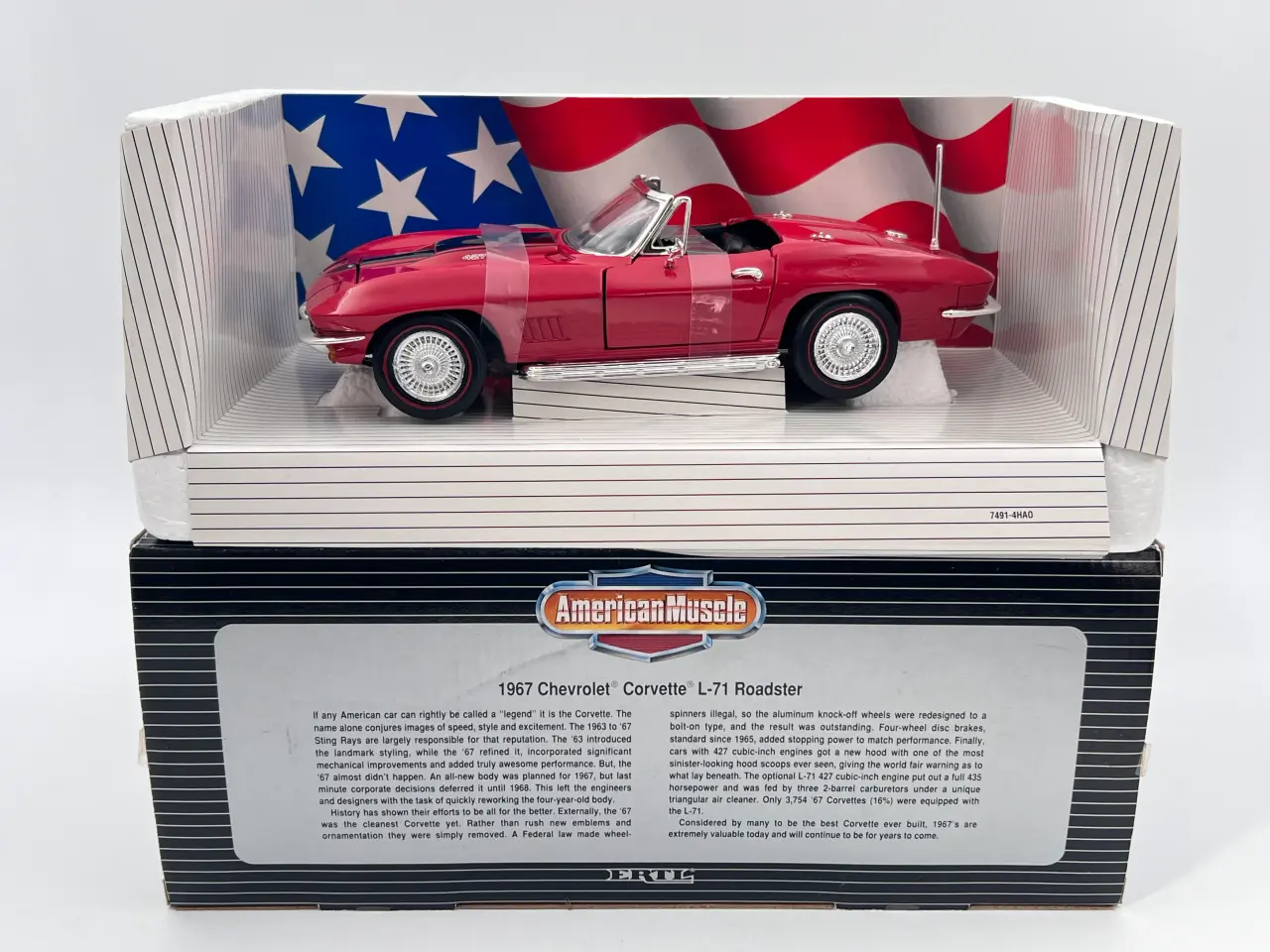 Billede 9 - 1967 Chevrolet Corvette L-71 1:18 Super flot