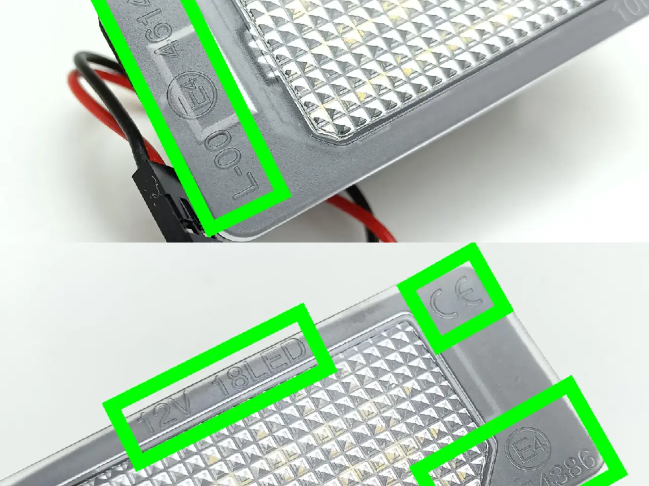 Billede 3 - NY! 36 LED Premium Nummerpladelys til BMW 