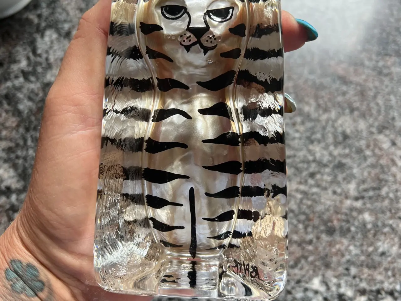 Billede 4 - Smuk glas figur