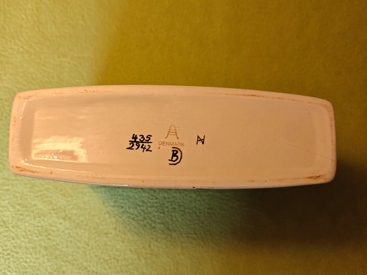 Billede 3 - Aluminia fajance vase nr. 435/2942 