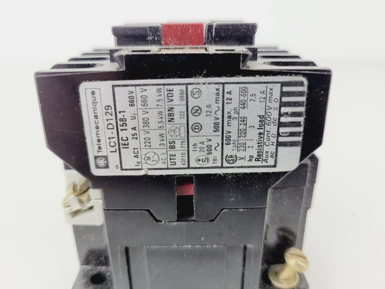 Billede 2 - Telemecanique LC1-D129 Contactor