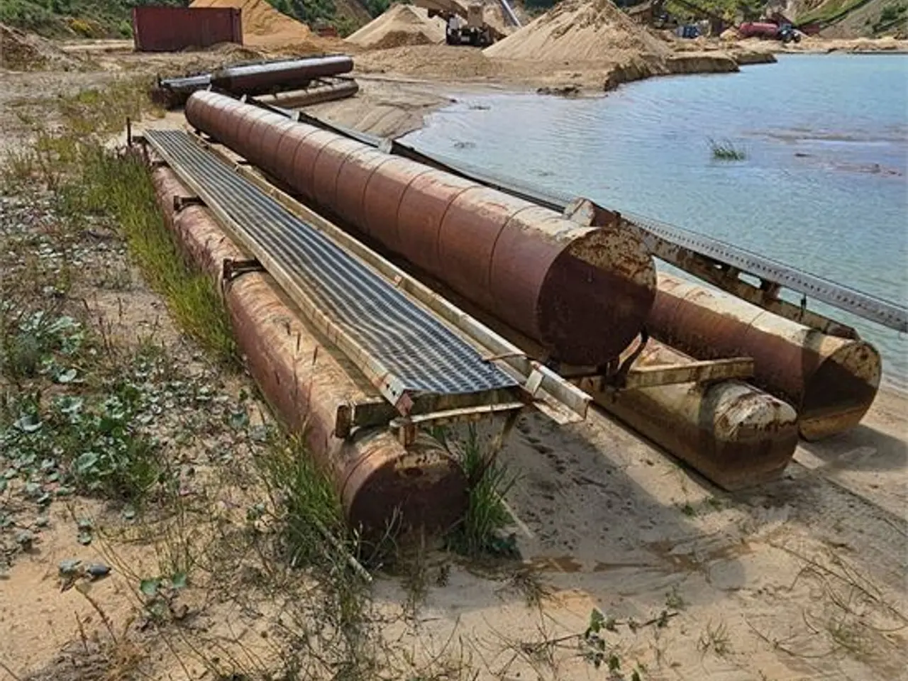 Billede 21 - ABC 25 m Sand Dredger - Senne Saugbagger / Sand dredger / Sandsugerpram