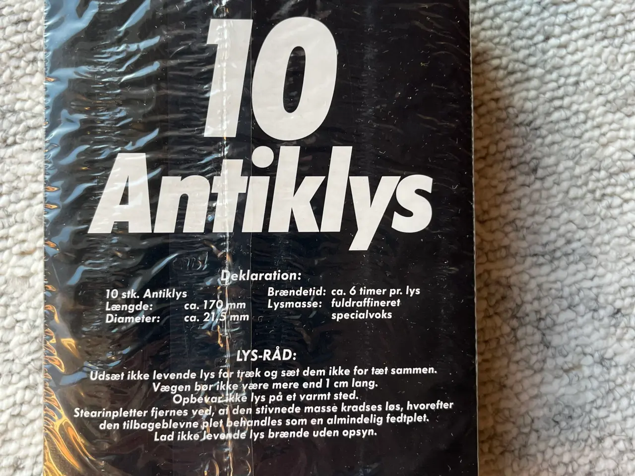 Billede 2 - Antik/windsor stearinlys