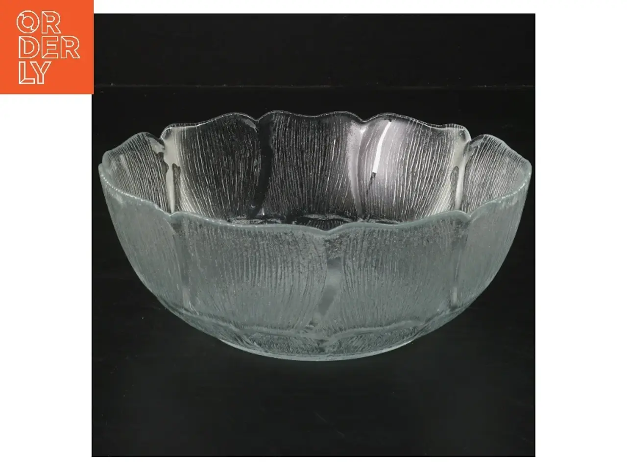 Billede 1 - Glas skål (str. Ø 18 cm)