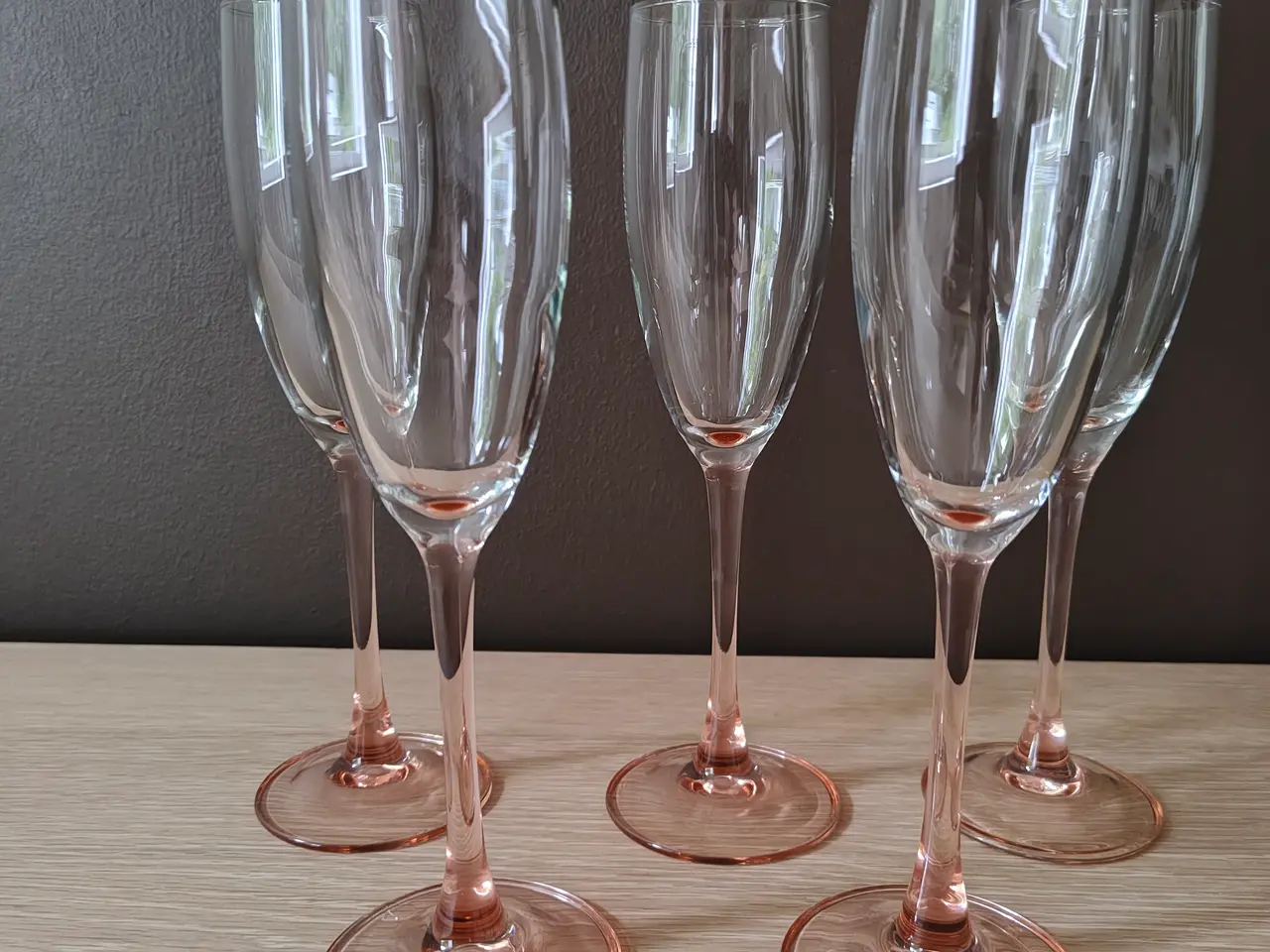 Billede 1 - Flotte franske champagneglas