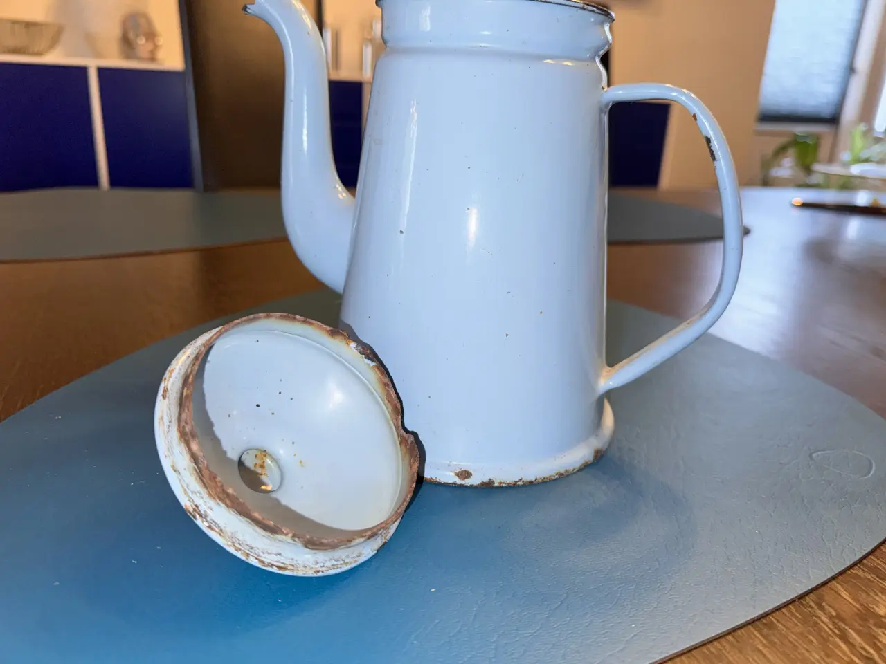 Billede 3 - Ikonisk Madam Blå kaffekande