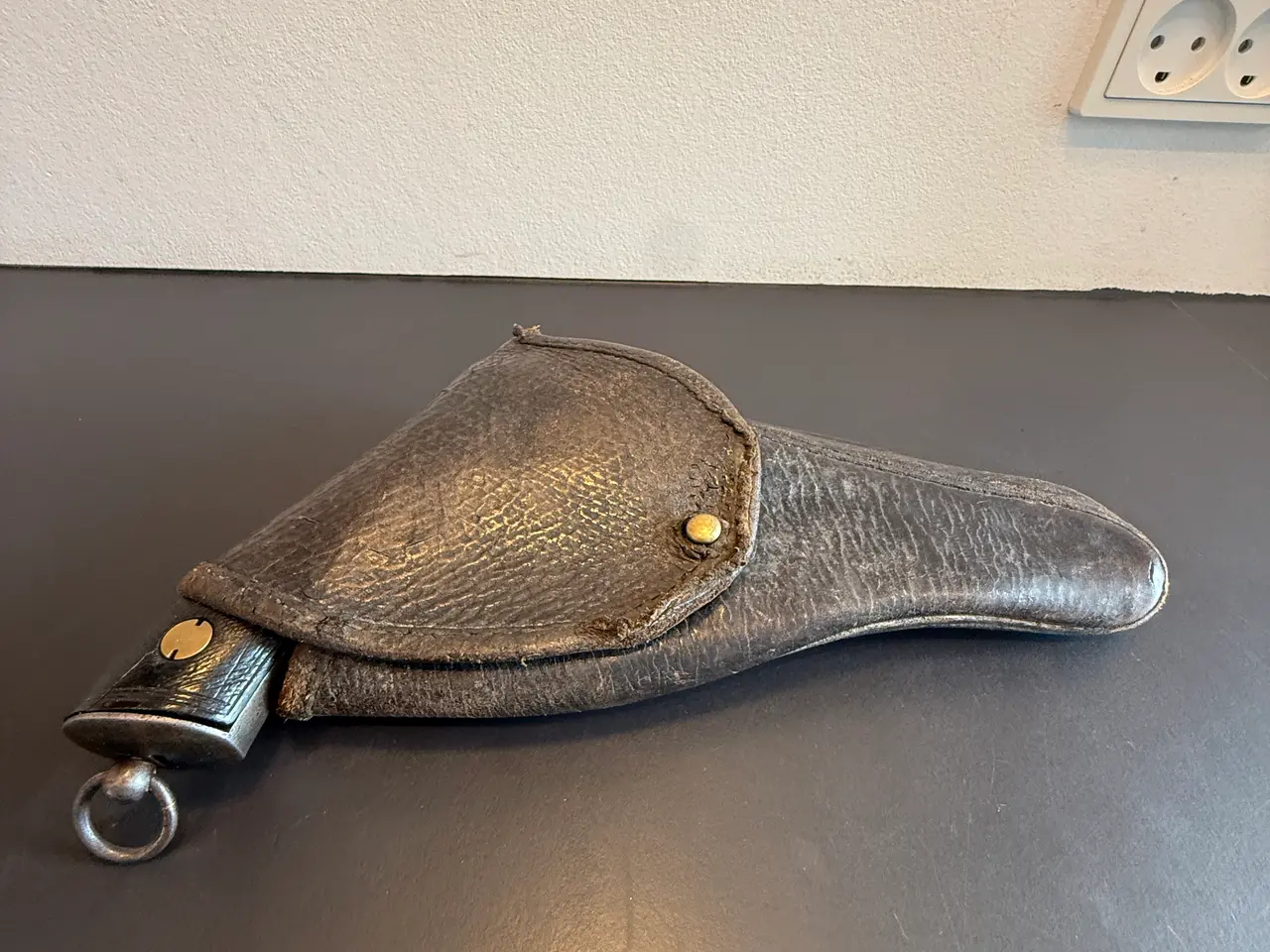 Billede 13 - Dansk Marinerevolver M/1891 med hylster – kræver s