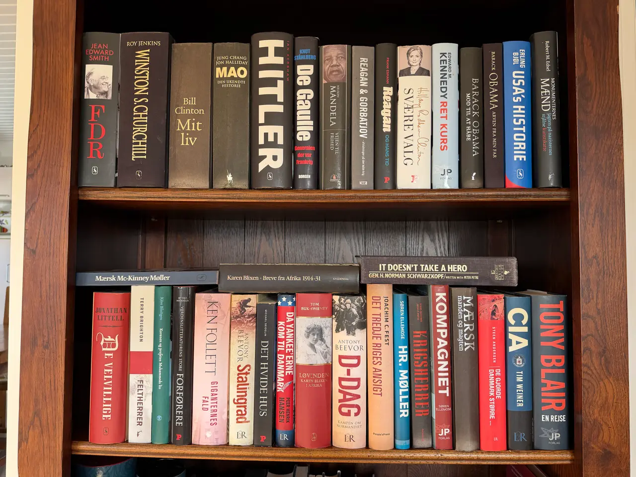 Billede 1 - Biografier af verdens store ledere /DK.Eng